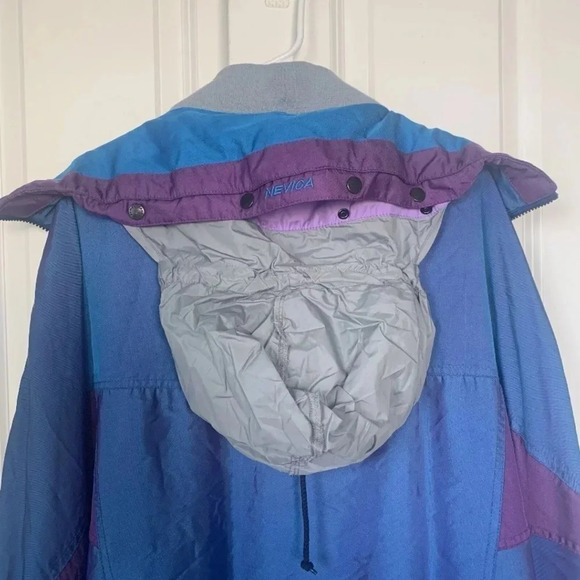 VTG Nevica Ski Snowboard Jacket Men’s 44 XL Frontline FS22 Recco Reflective Blue - Picture 7 of 16